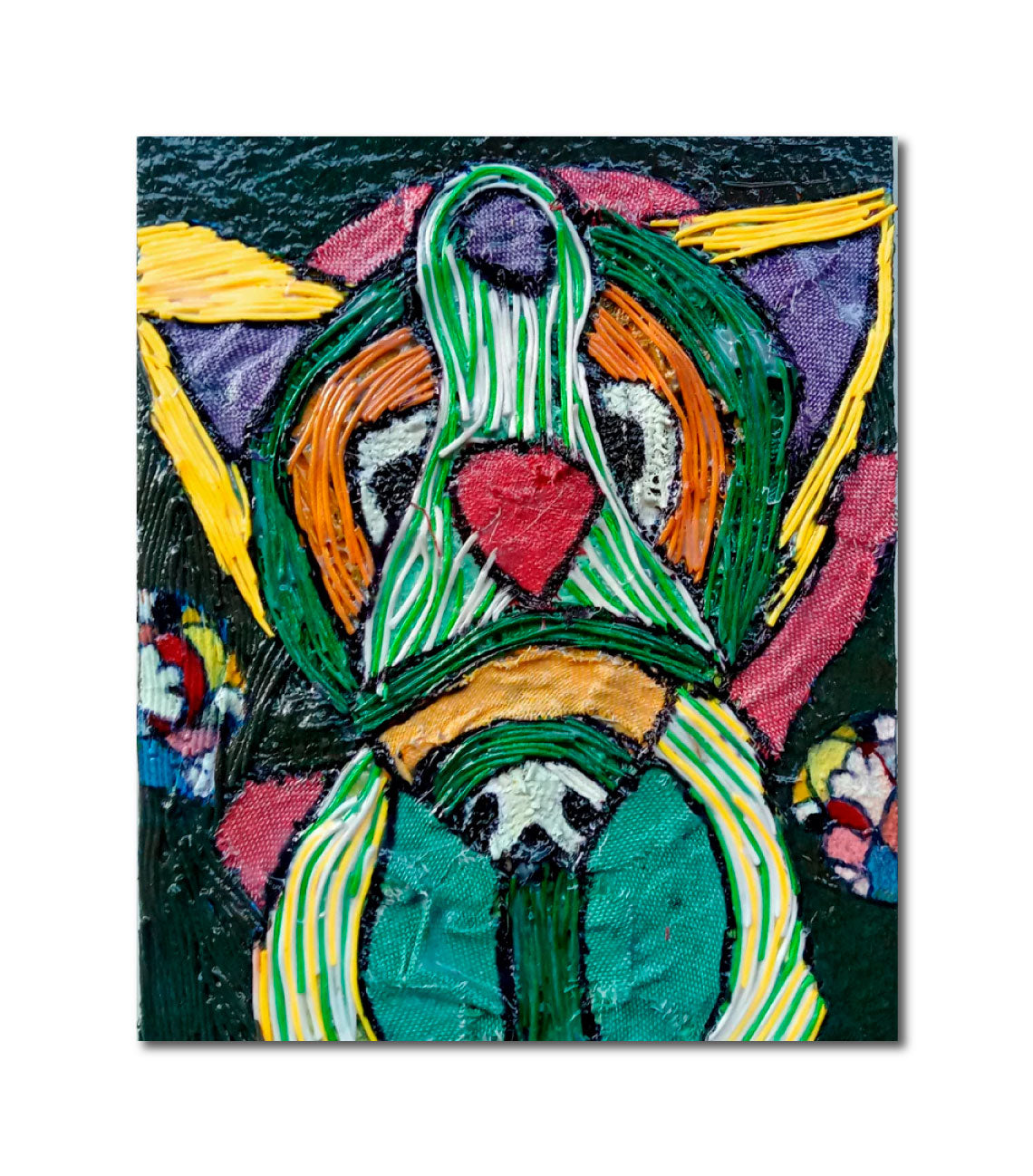 'BIG EAR' - Mixed Medium on Canvas Antonius Kho
