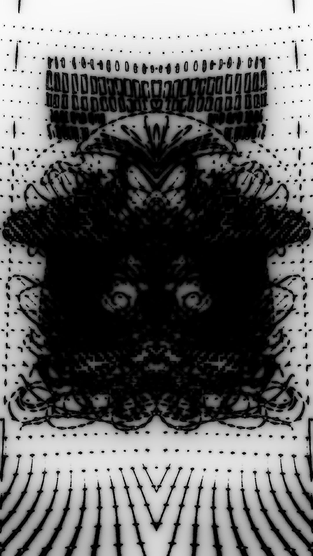 Abstract Acrylic Design Digital Expressionist Figurative Painting Prints Surrealism 'COW BELLS OR DRAGON BOAT, WHAT DO YOU SEE?' Original Print, Mixed Media Ink Drawing Camille Brack