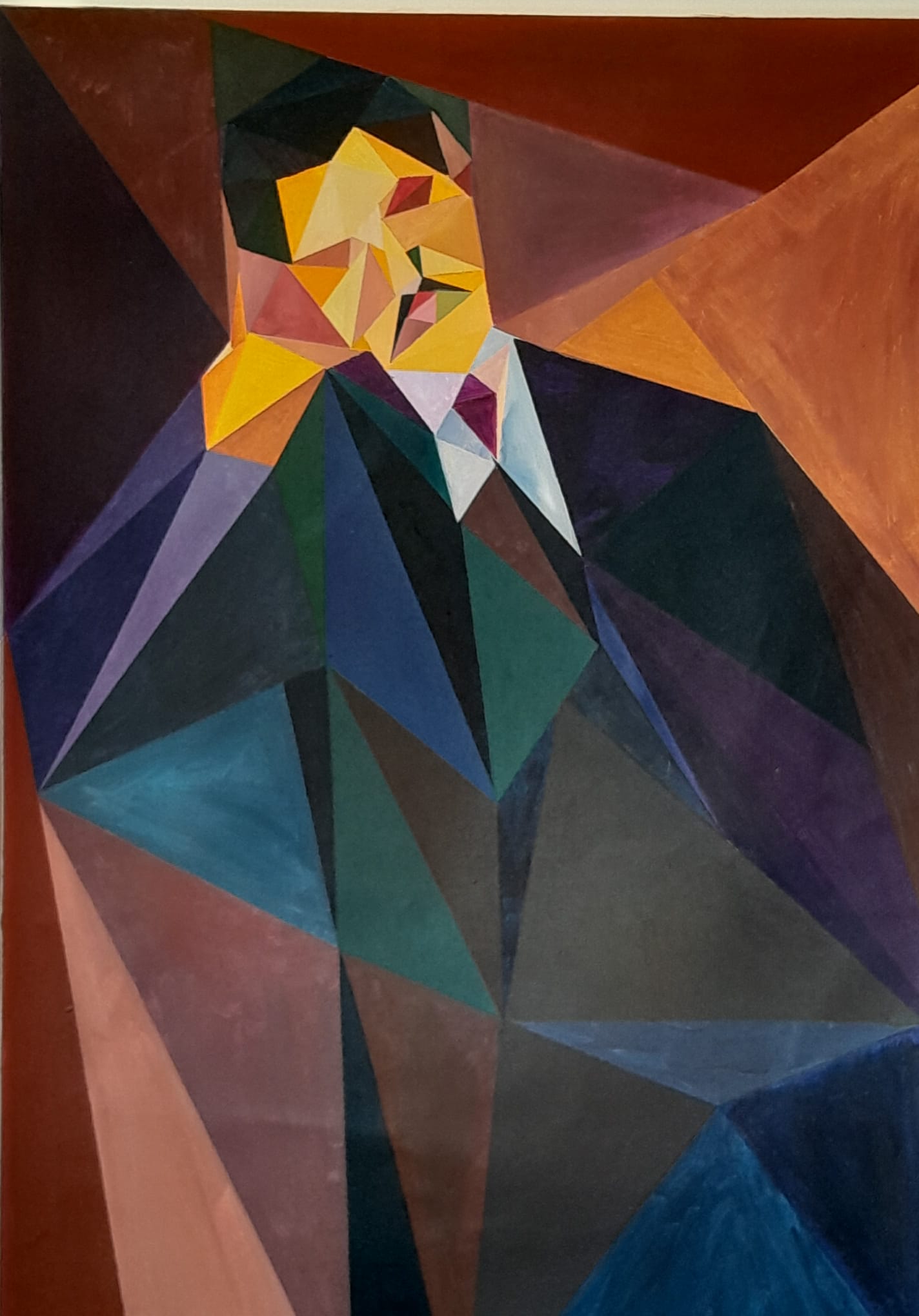 Acrylic Figurative 'ESPERA' Federico Cuadrado