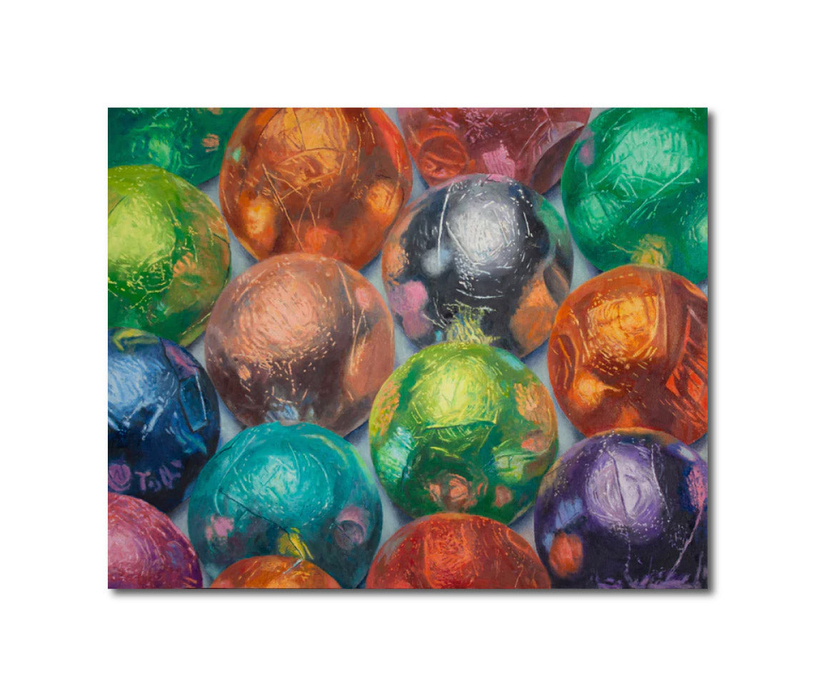 Contemporary Oil 'MANY CHOCOLATES' Douglas Newton
