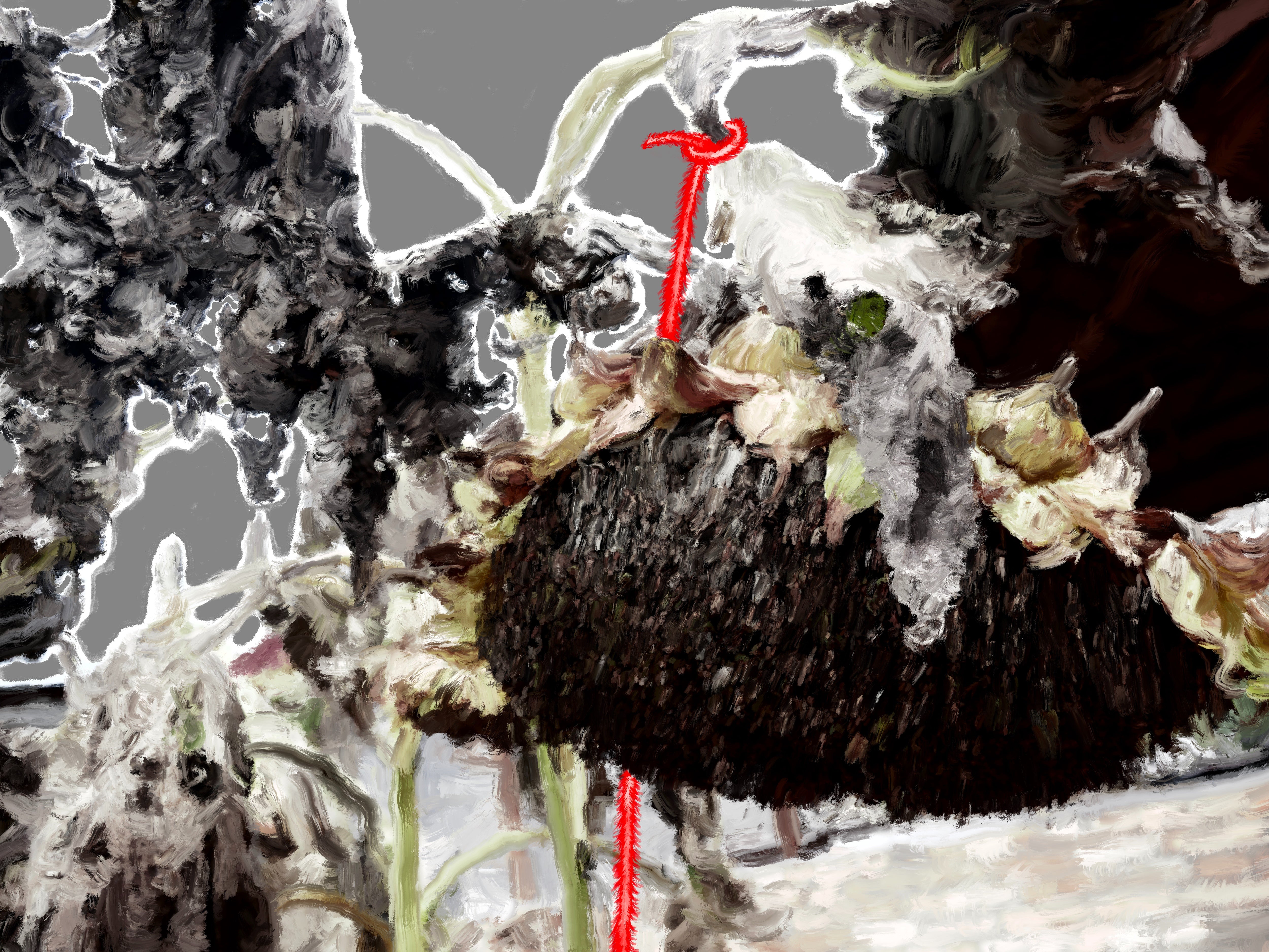 Digital Painting 'MATTER LIES BENEATH THE REALM OF THE SOUL.' NO.03 Li Zheng