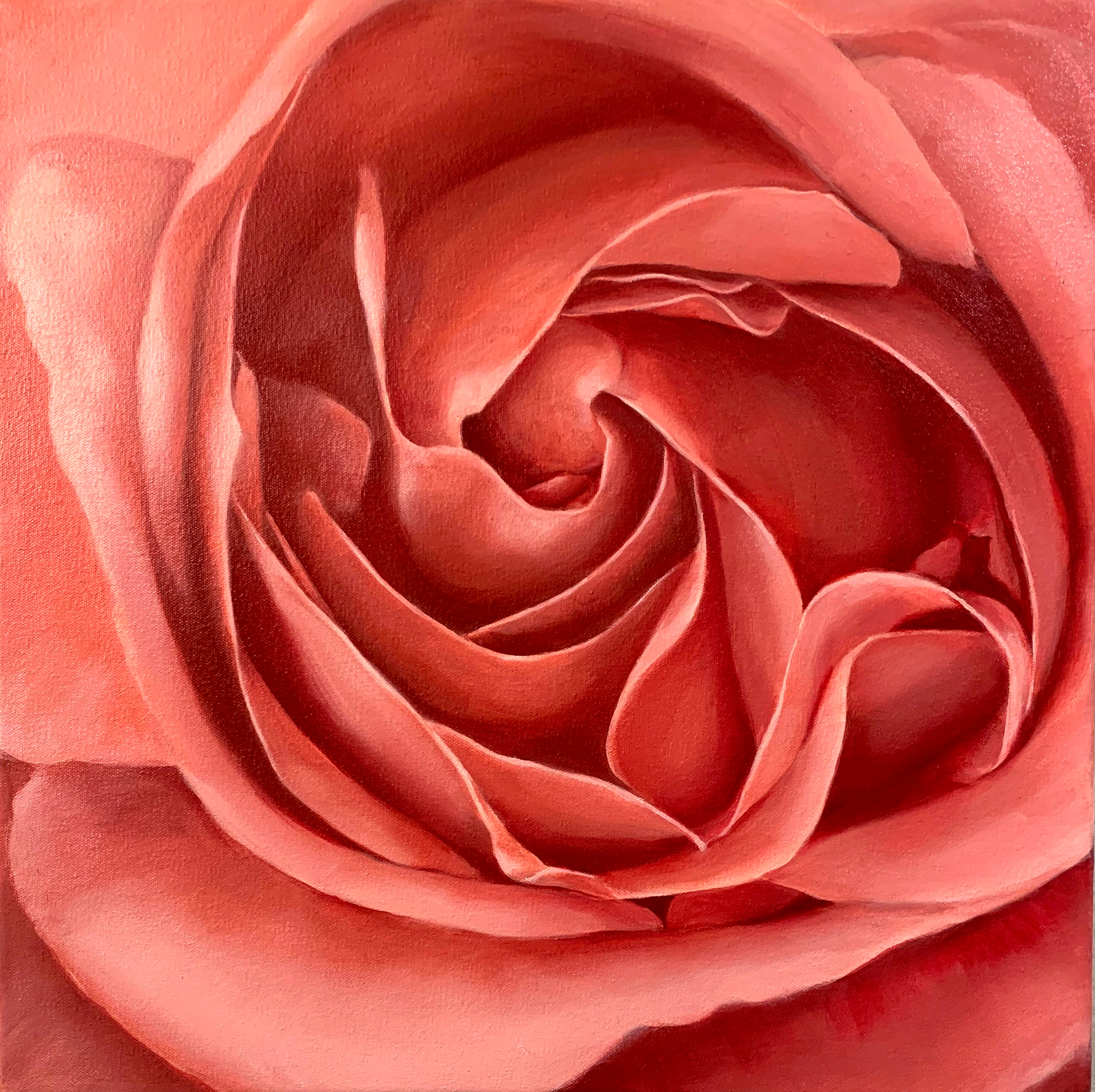Floral 'Samba' - Oil Kat Bergman