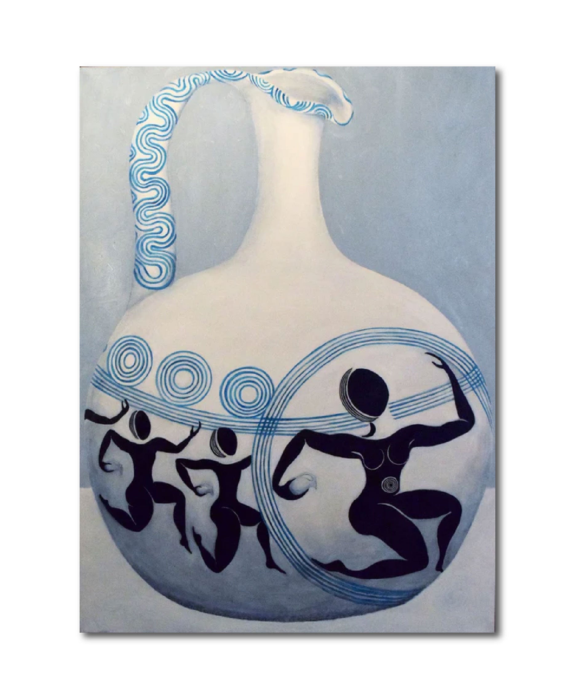 Figurative Oil 'WATER PITCHER' - Oil on Canvas Laurie Goodhart