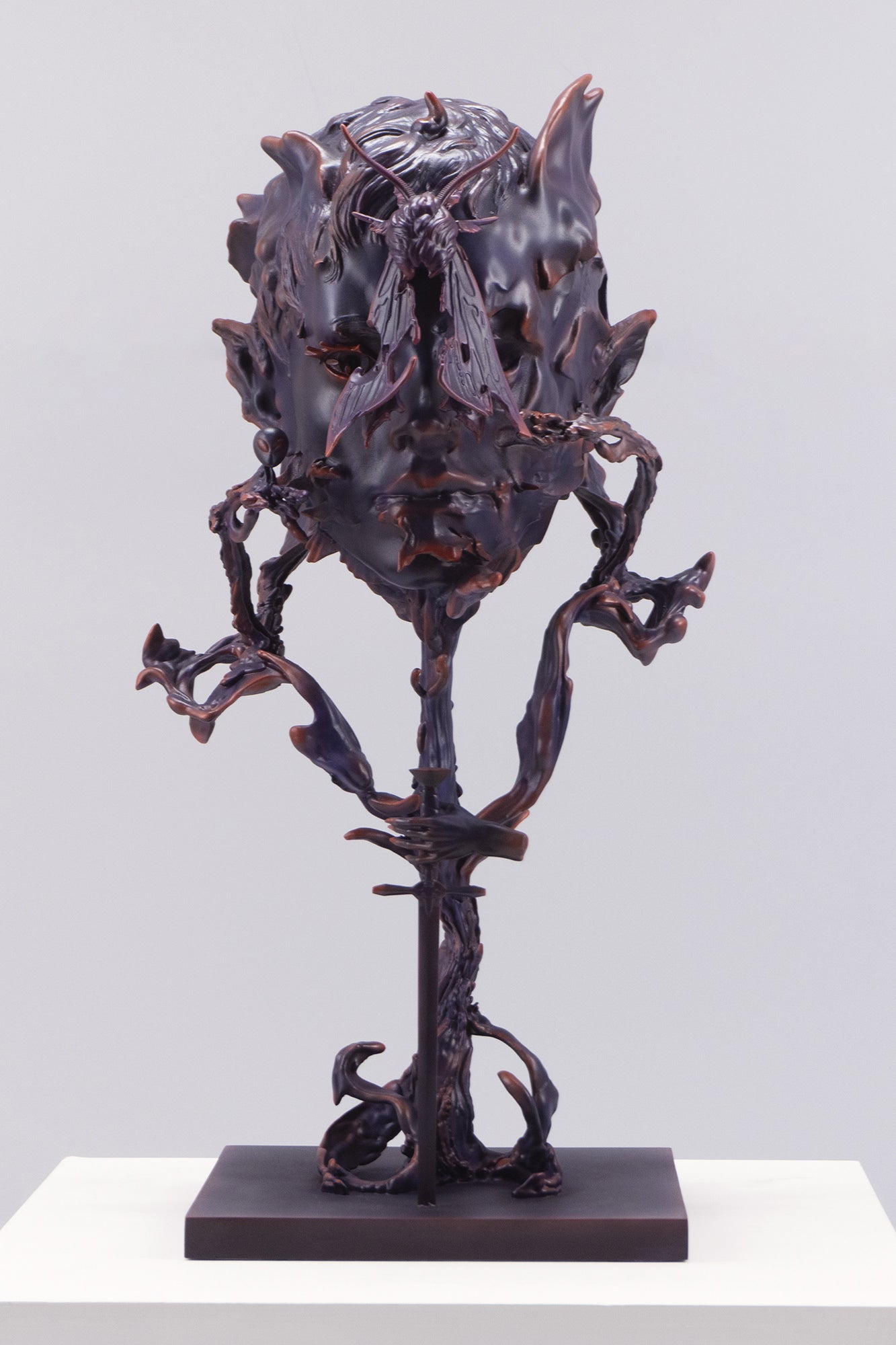 Sculpture 'LIGHT' - Stereolithography, Resin, Epoxy, Airbrush, Lacquer David Åberg