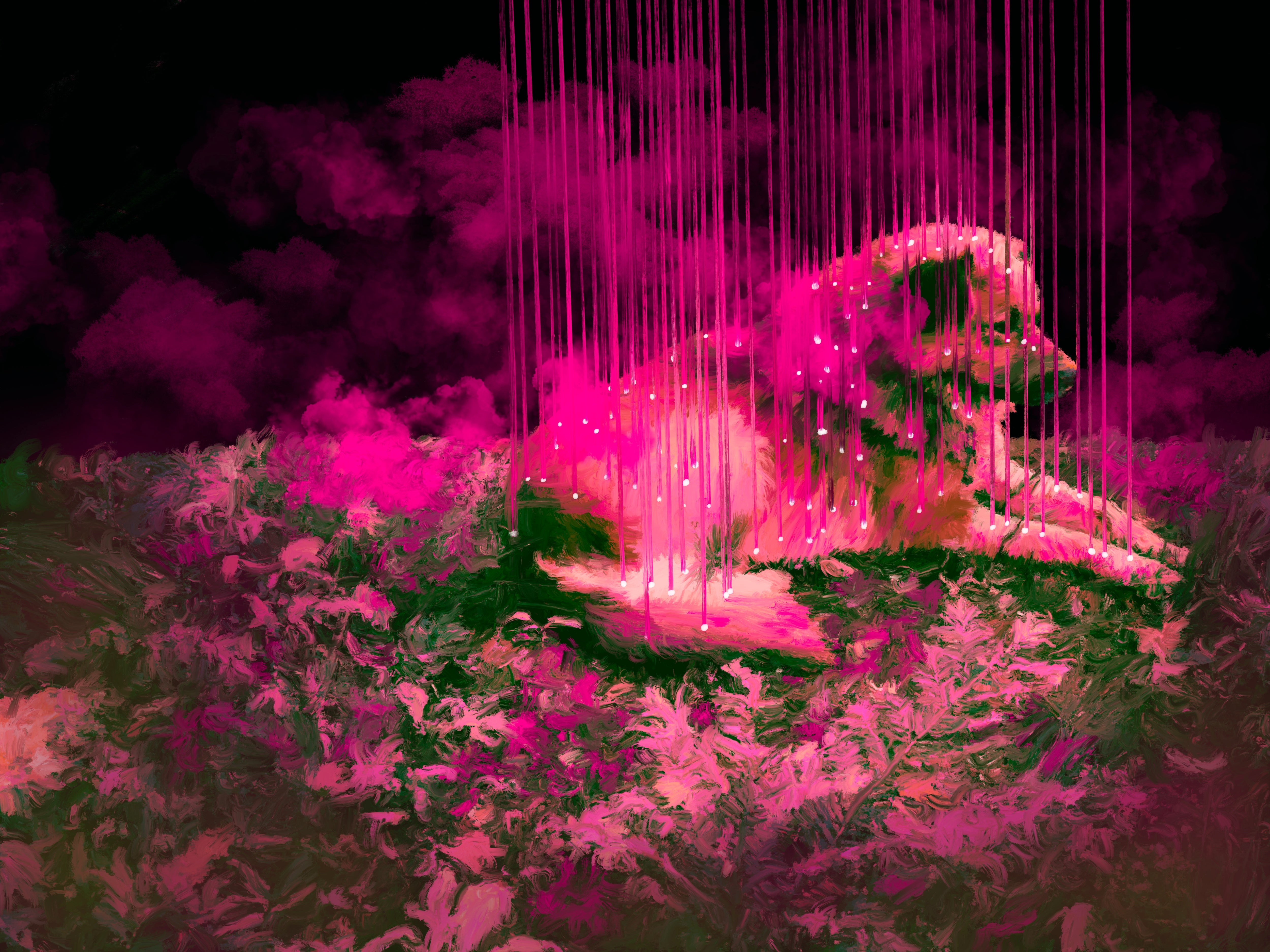 Digital Painting 'SCALDING' NO.01 Li Zheng