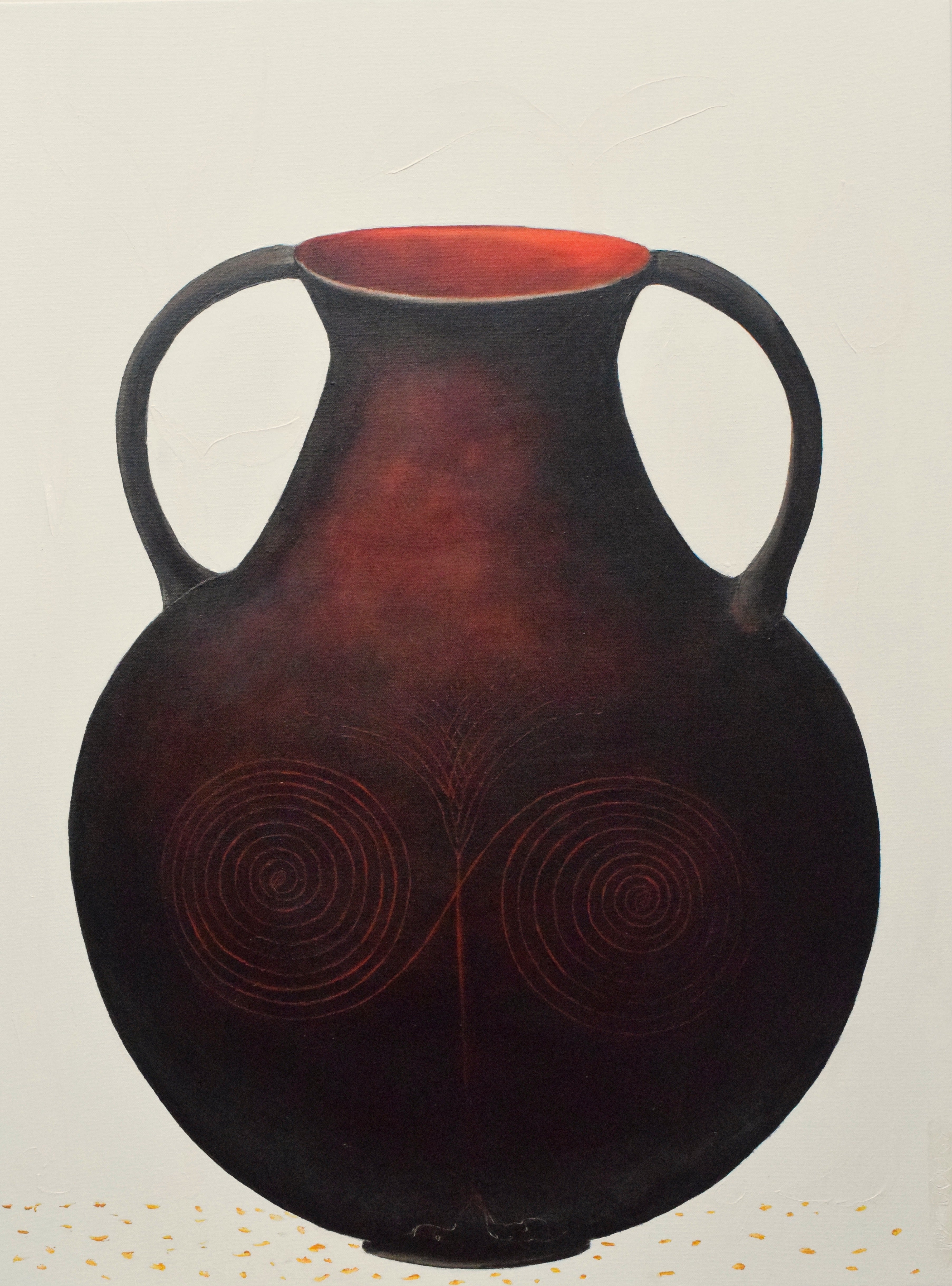 Figurative Oil 'SEED JAR' - Oil on Canvas Laurie Goodhart