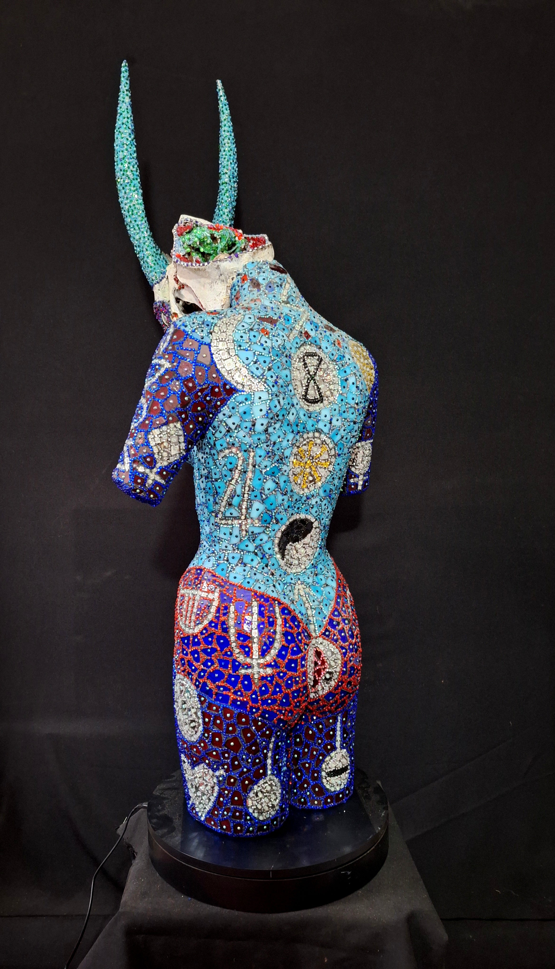 Mixed Media Sculpture 'GODDESS OF LOVE' Andru Fijalkowski