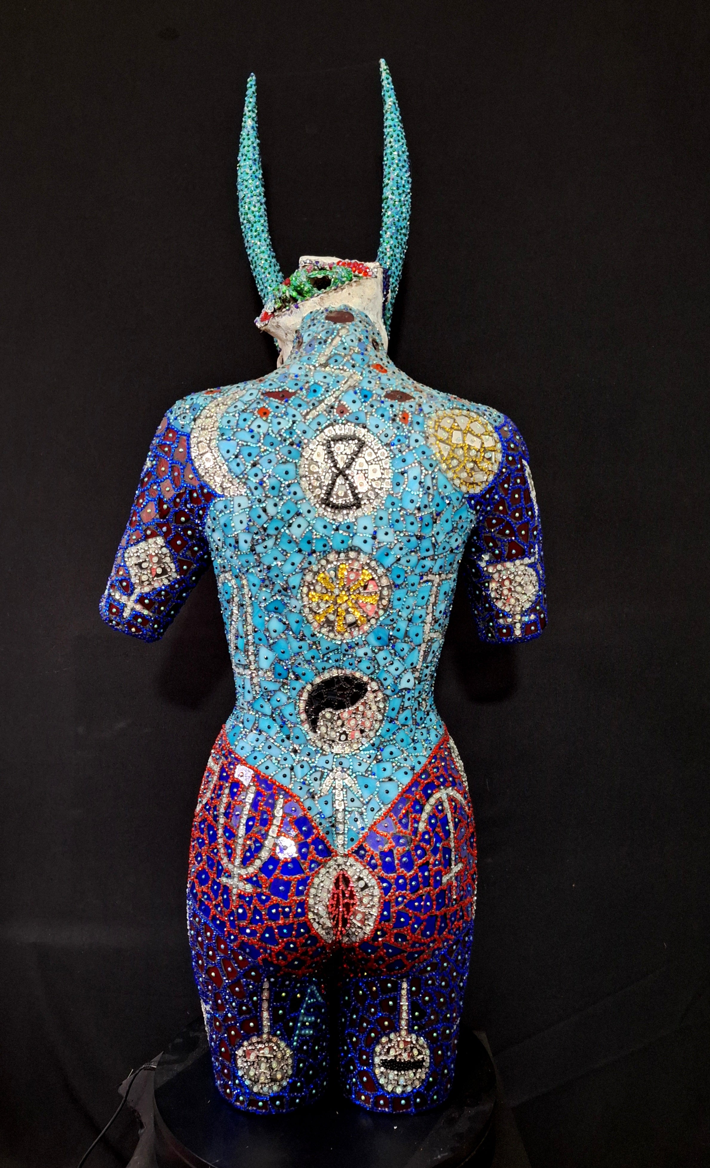 Mixed Media Sculpture 'GODDESS OF LOVE' Andru Fijalkowski