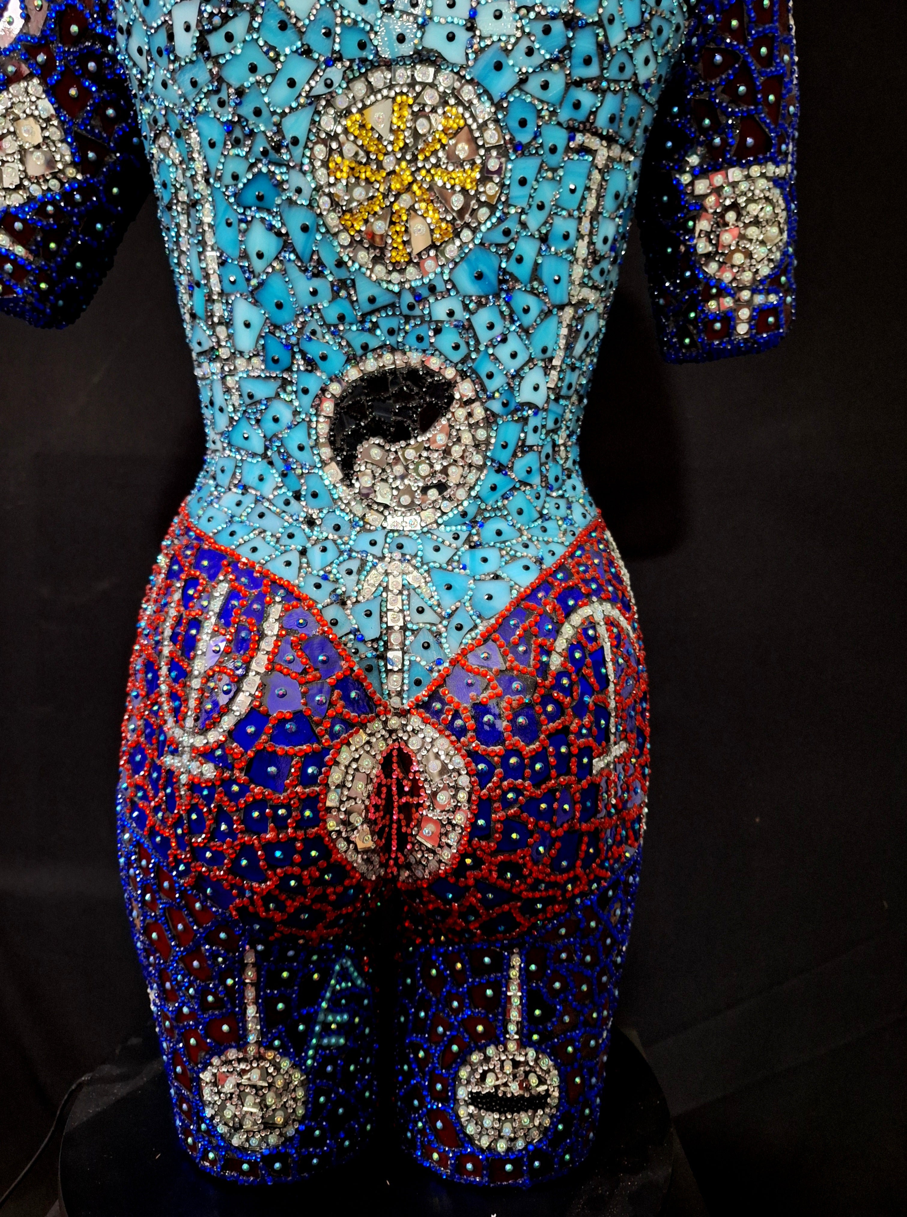 Mixed Media Sculpture 'GODDESS OF LOVE' Andru Fijalkowski
