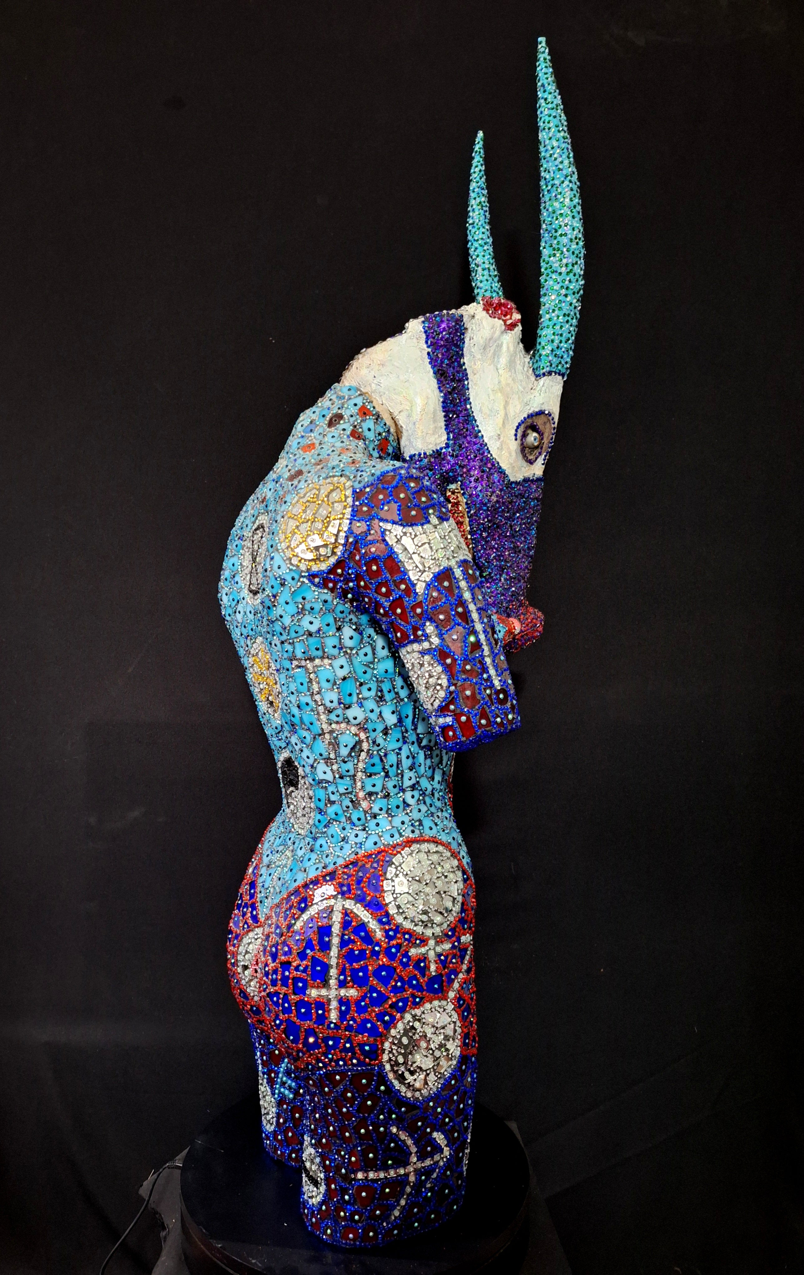 Mixed Media Sculpture 'GODDESS OF LOVE' Andru Fijalkowski
