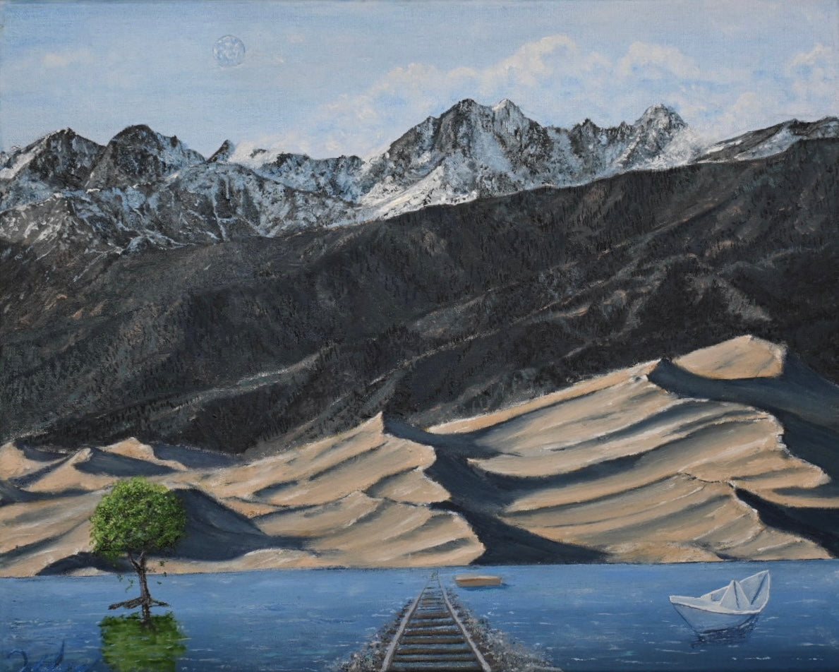 Landscape Oil Painting 'UNTITLED' - Oil on Canvas Bryan Trainor