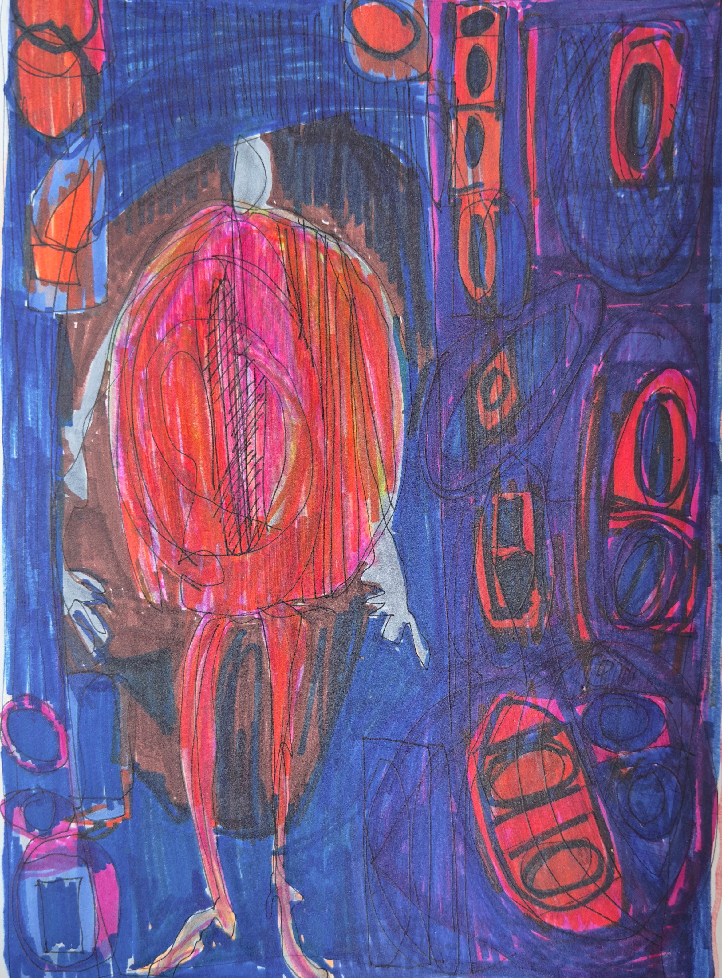 Abstract 'DREAM' Carol Siskind