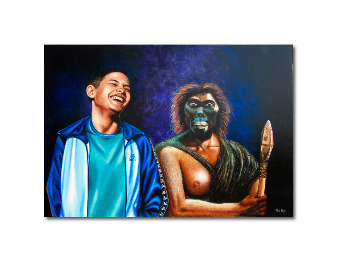 Acrylic 'LUCY' - Acrylic on Wood Aldéhy