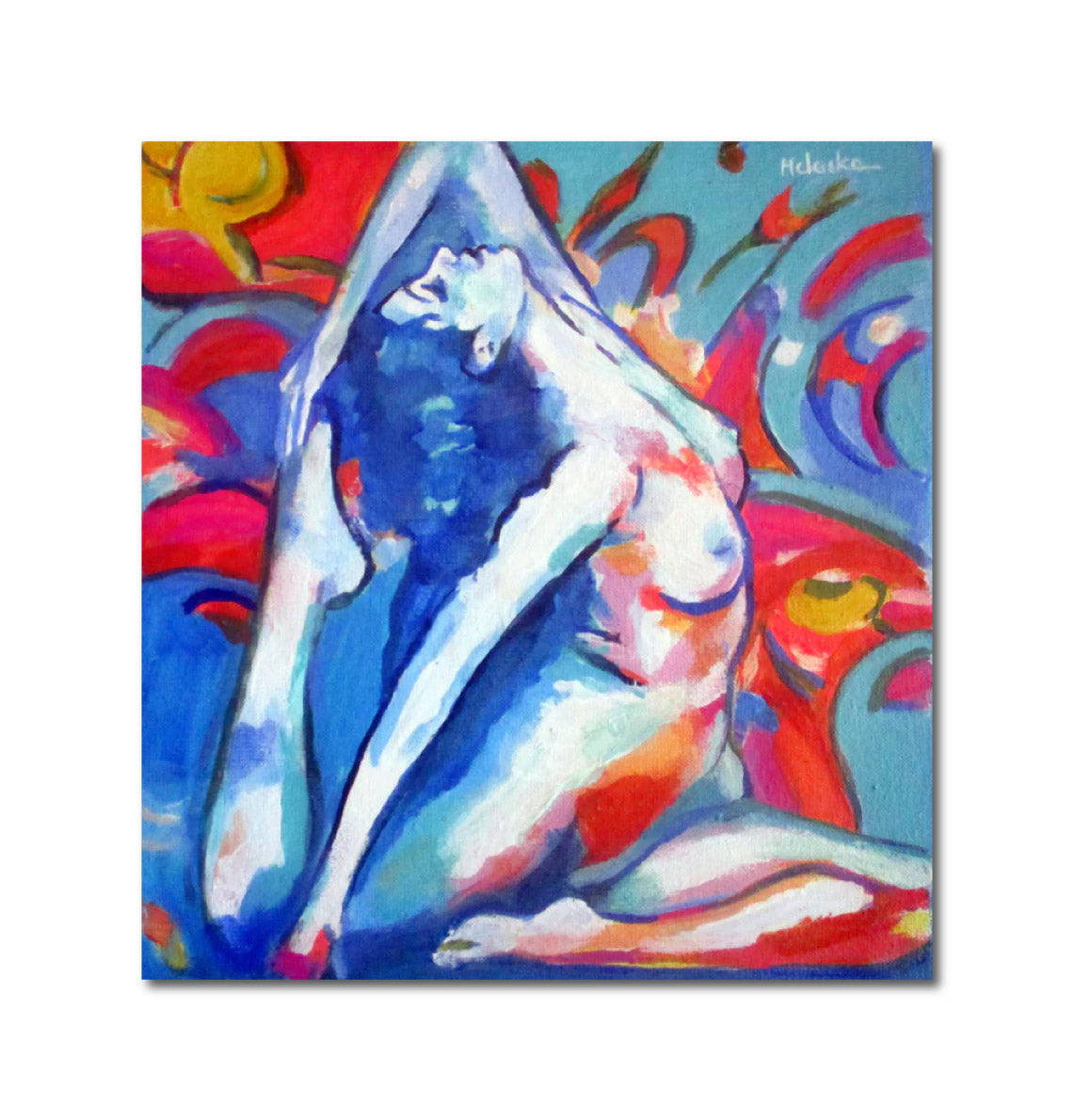 Expressionist 'LUMINOSITY' - Acrylic on Canvas Helena Wierzbicki