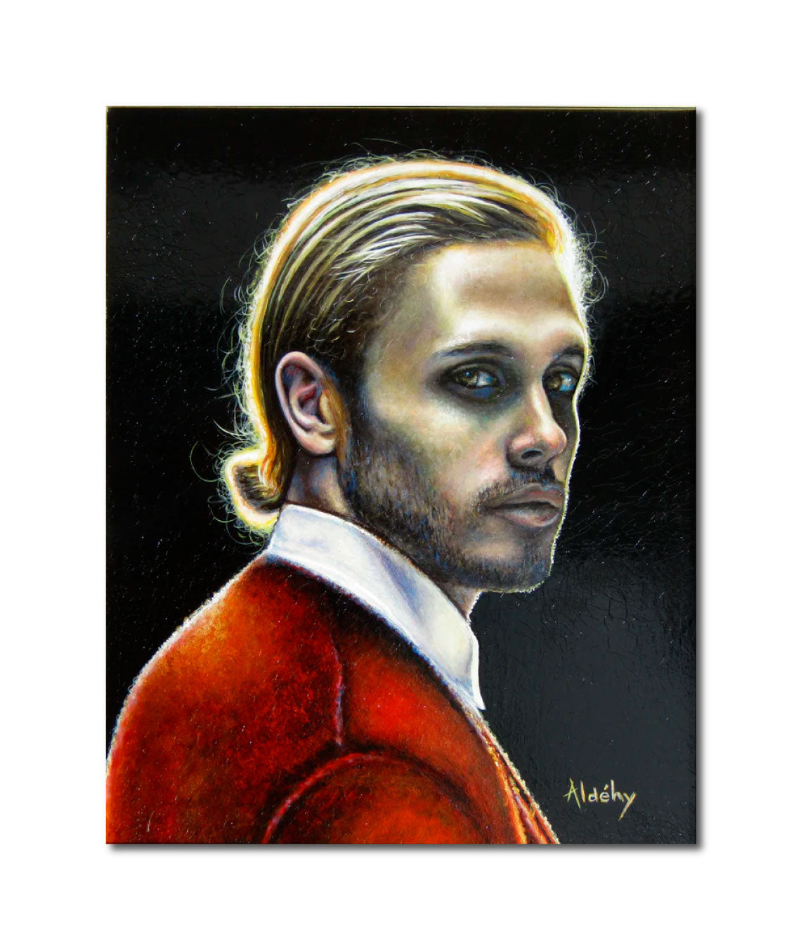 'L'AIR D'EN HAUT' - Acrylic on Komacel Panel Aldéhy