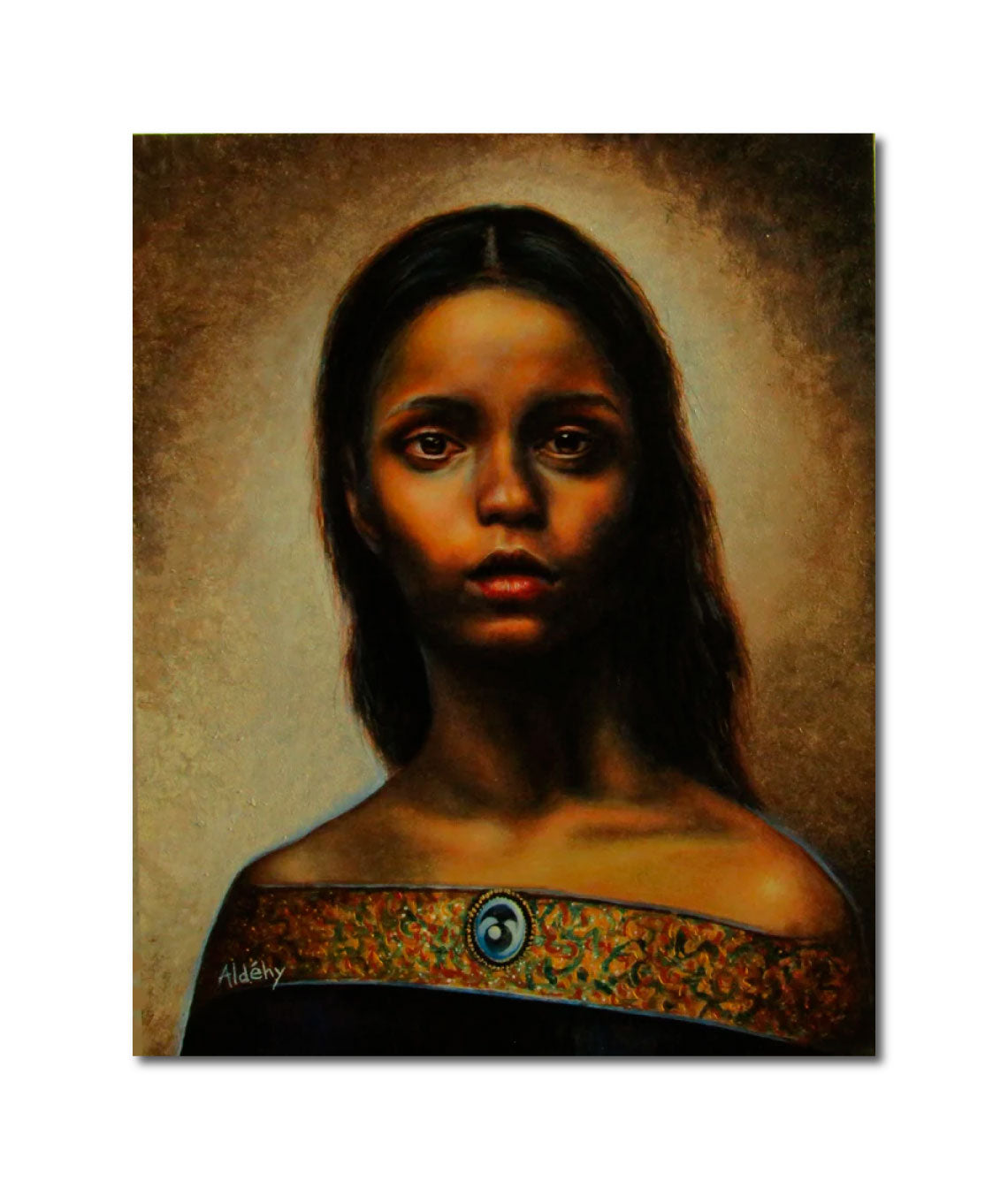 'L'ÉCLOSION' - Acrylic on Komacel Panel Aldéhy