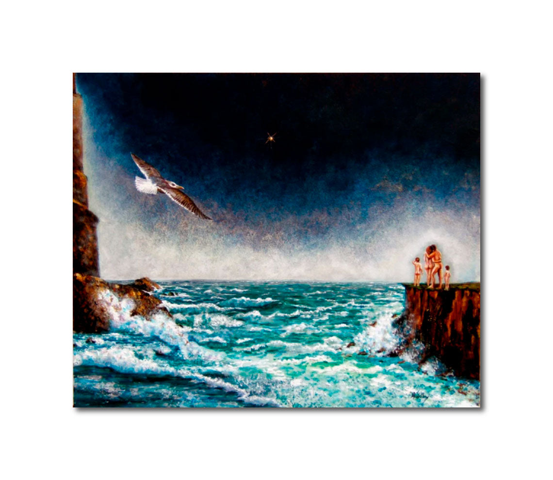 'L'INFINI' - Acrylic on Wood Aldéhy