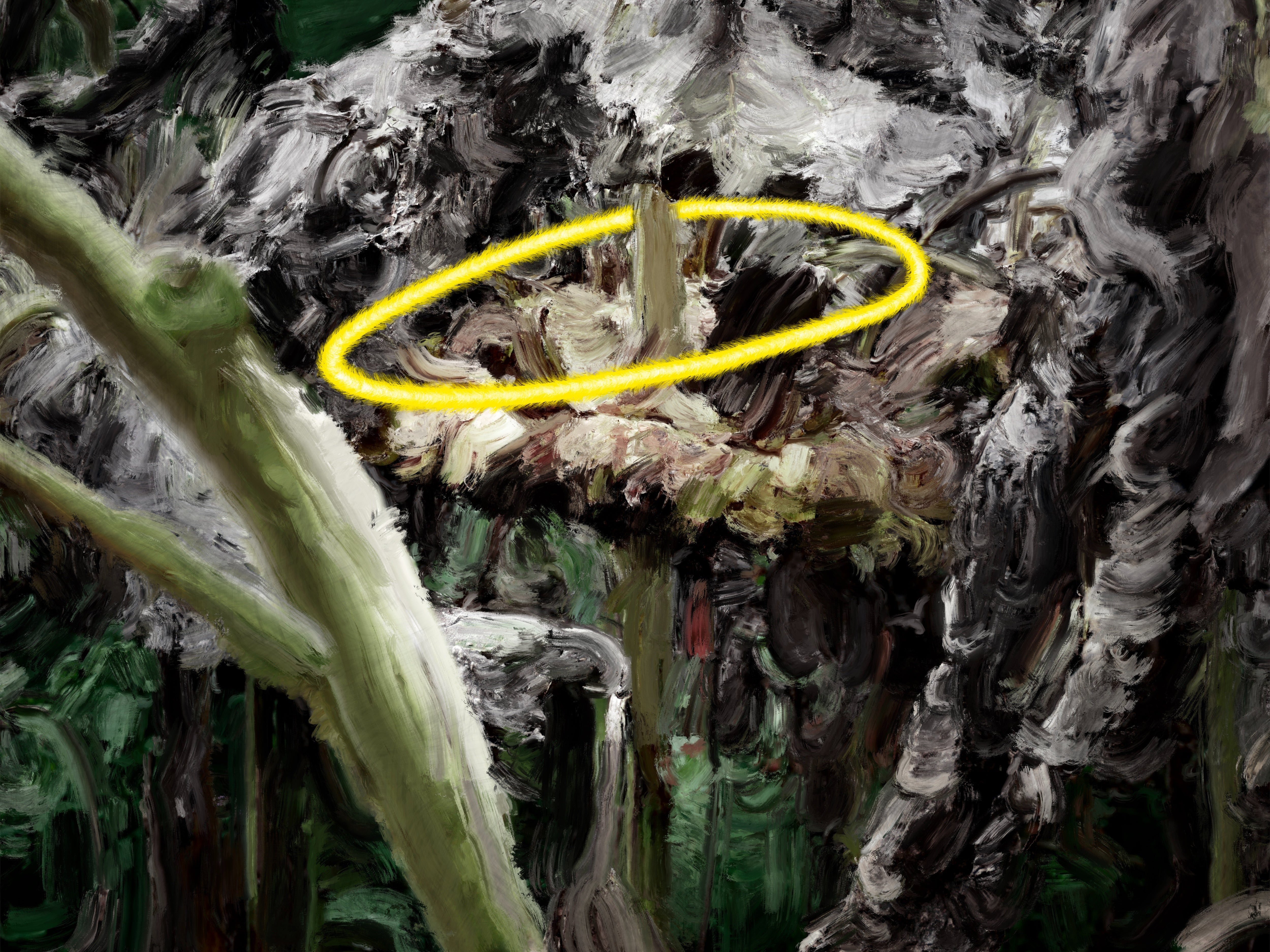 Digital Painting 'MATTER LIES BENEATH THE REALM OF THE SOUL.' NO.02 Li Zheng