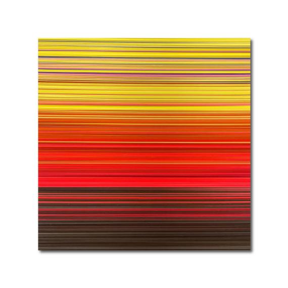 'PREPARING FOR SPRING' - Hand-Cut Strips of Card Stock David Dunleavy
