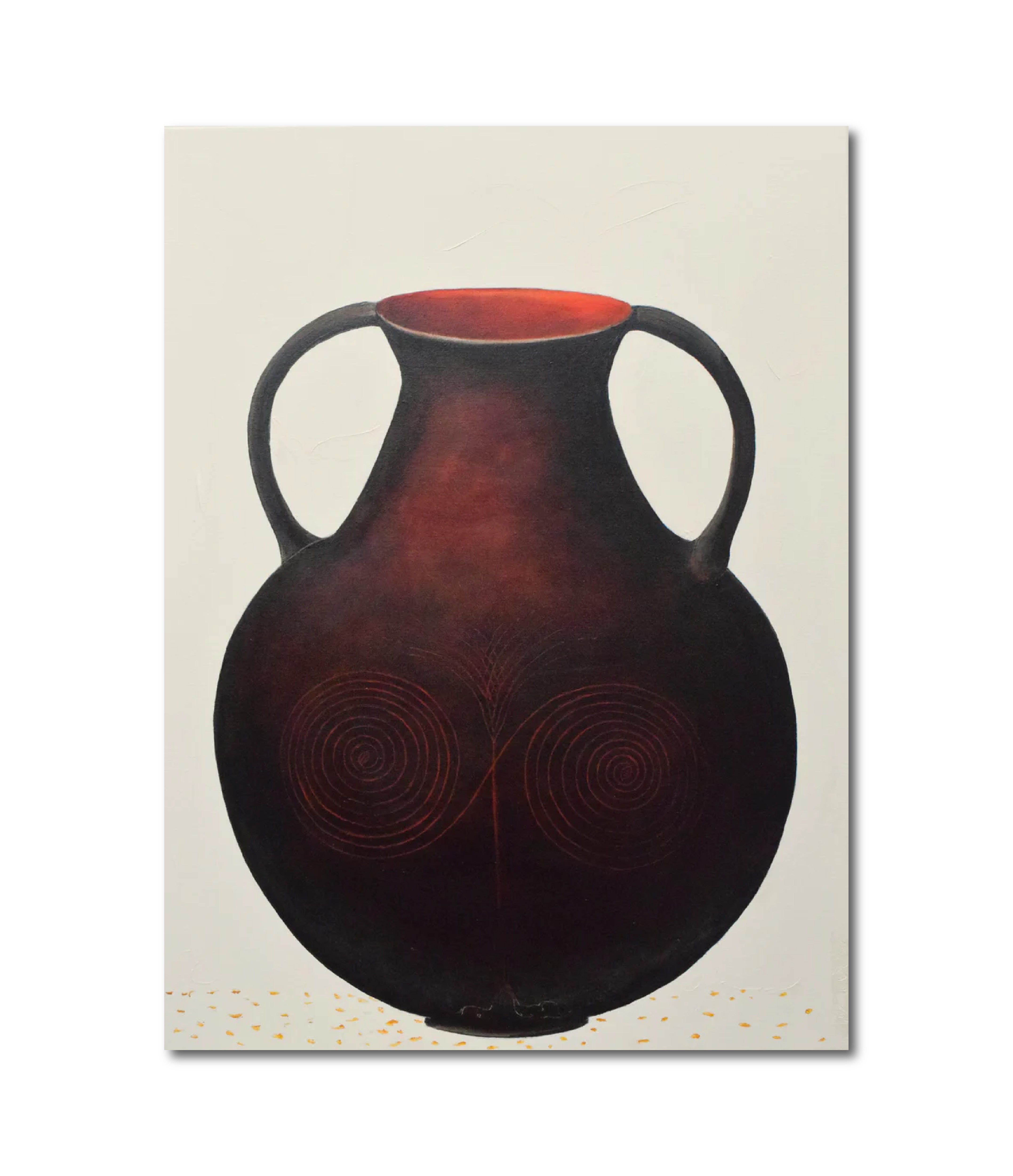 Figurative Oil 'SEED JAR' - Oil on Canvas Laurie Goodhart