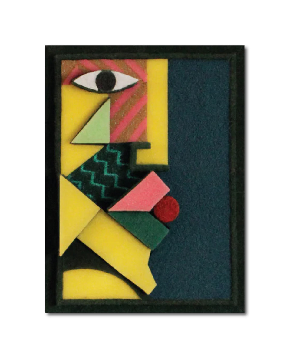 Abstract Geometric Sculpture 'SPONGEPOP NO 1-523' - Sculpture Eni Pullumbi