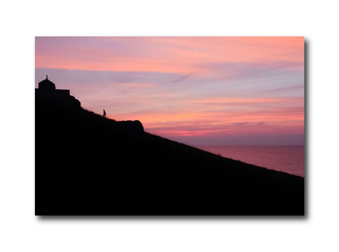 Contemporary Landscape 'SUNSET ASCENT' Nicola Montfort