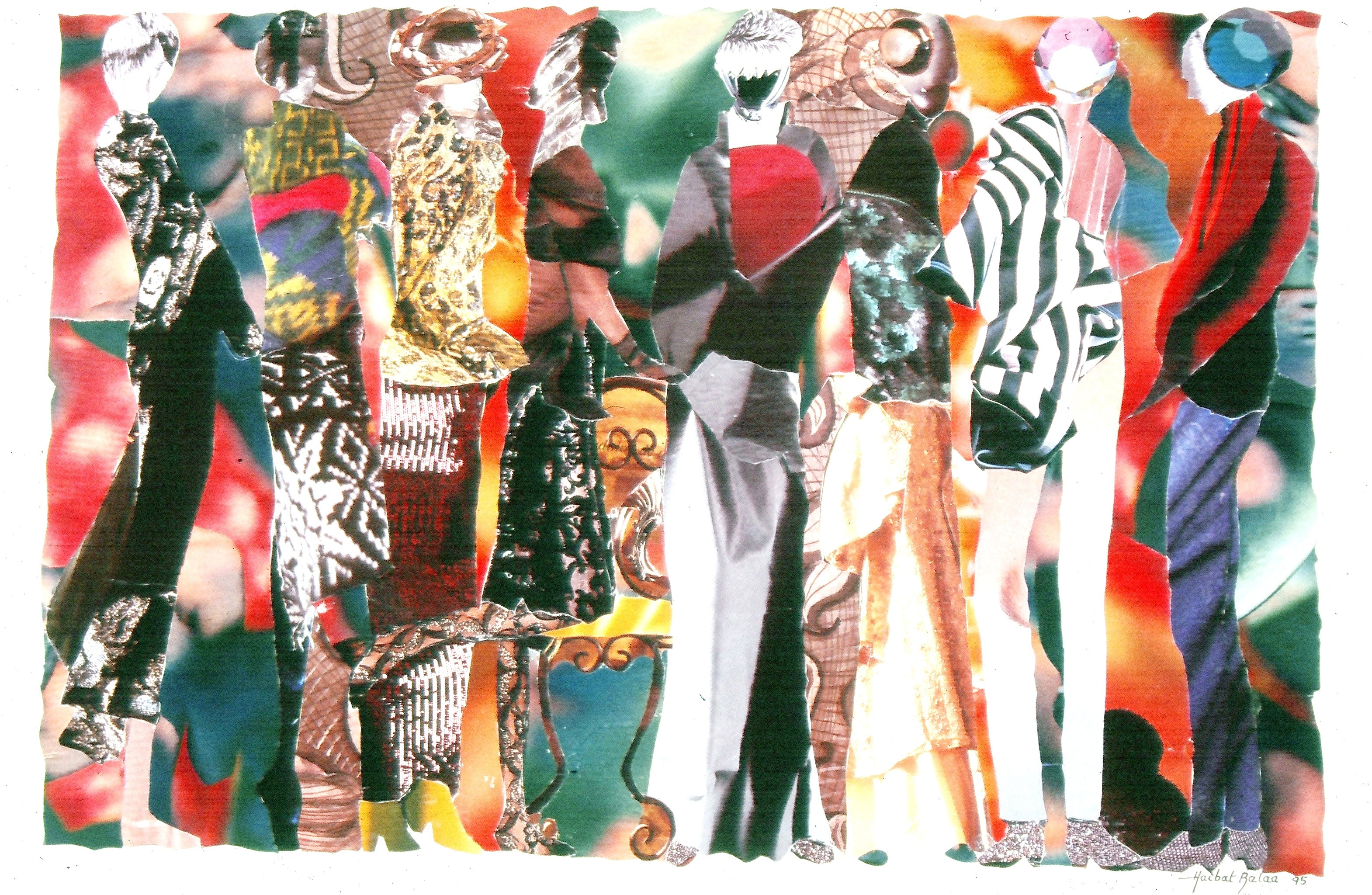 Abstract Semi Abstract Symbolic 'STYLE' - Collage Haibat El Balaa