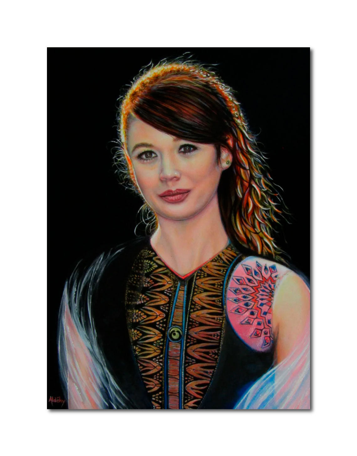 Acrylic 'THE EASTERN STAR' Aldéhy