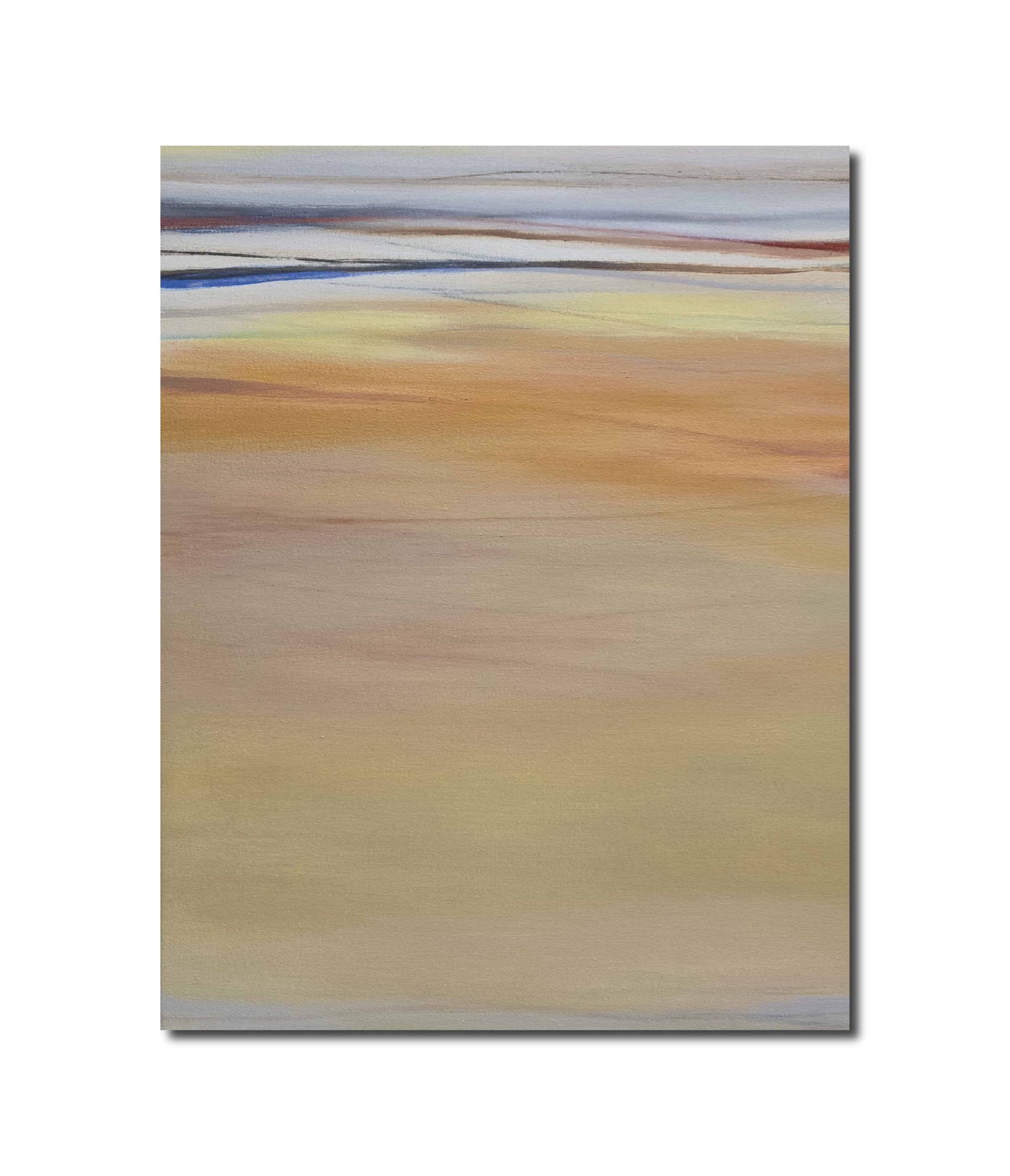 Abstract Oil 'WAVES #105' oil on canvas Robert Melzmuf
