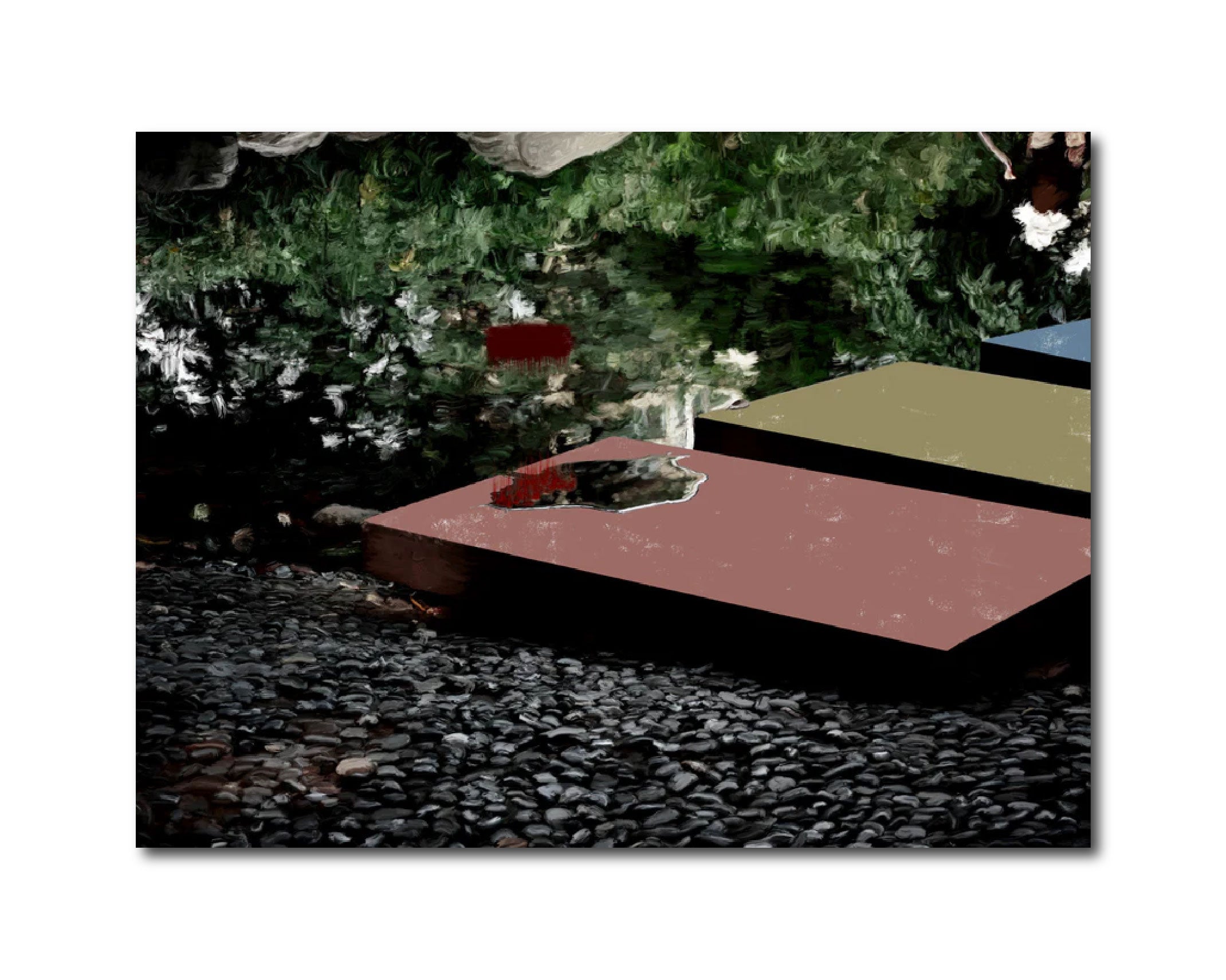 Digital Painting 'RUPTURE AND THE DELICATE THREADS THAT PERSIST.' NO.01 Li Zheng