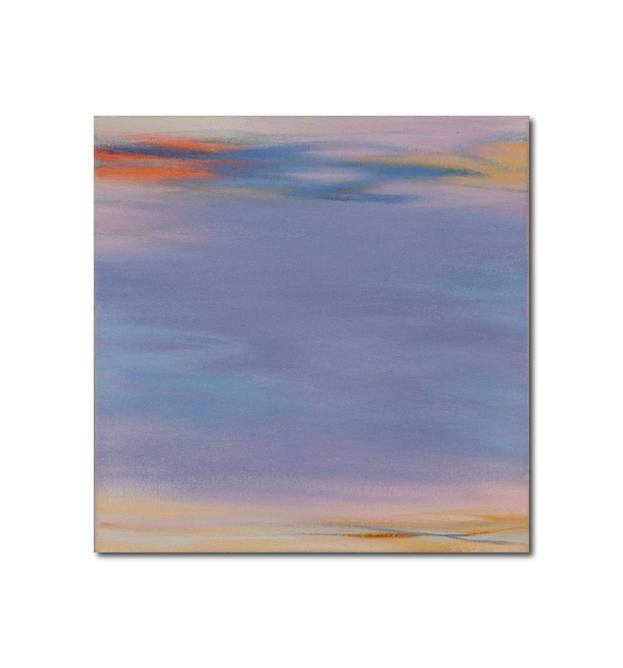 Abstract Oil 'WAVES' oil on canvas Robert Melzmuf