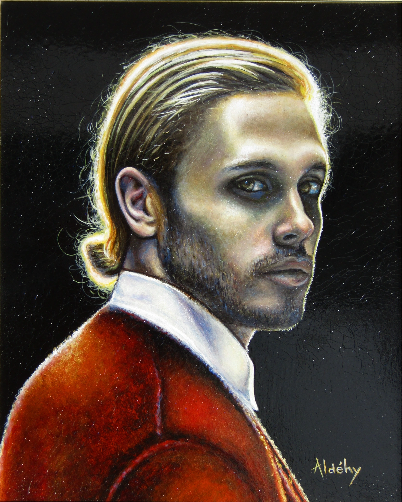 'L'AIR D'EN HAUT' - Acrylic on Komacel Panel Aldéhy