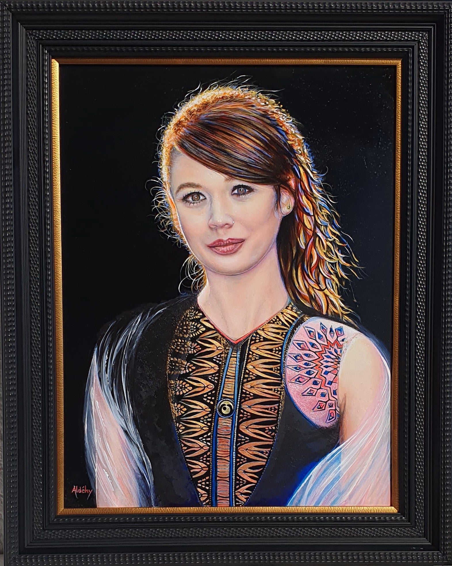 Acrylic 'THE EASTERN STAR' Aldéhy